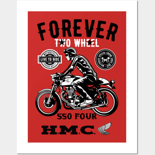 The legendary 550 Four Motorcycle Posters and Art